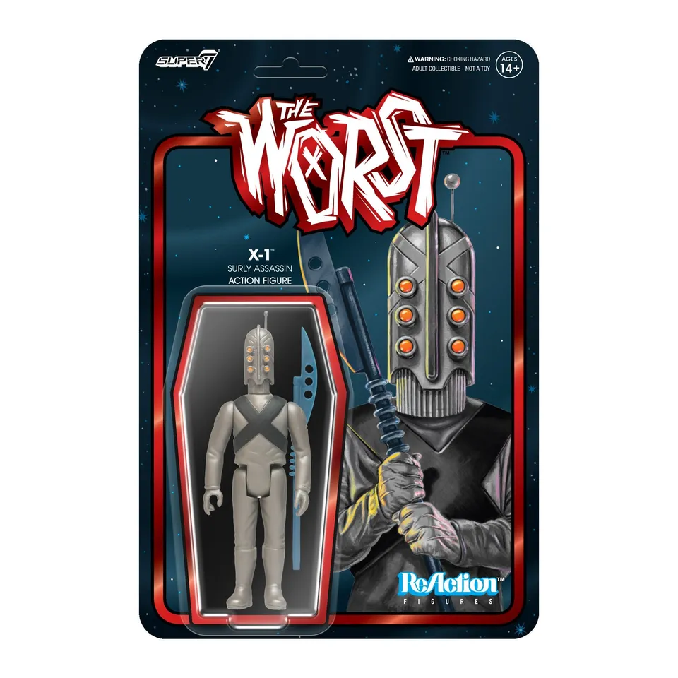 Super7 The Worst X-1 Scum Squad figurina 9,5 cm metalizata