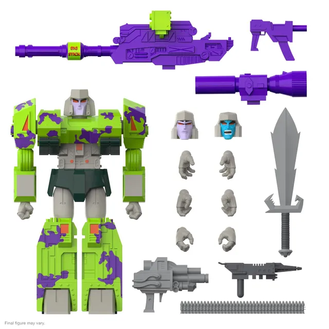 Super7 Ultimates Megatron G2 Comic figurina 18 cm articulata