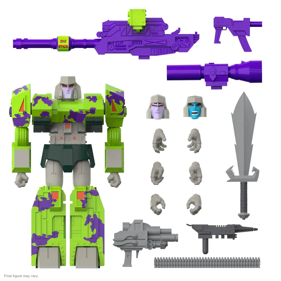 Super7 Ultimates Megatron G2 Comic figurina 18 cm articulata