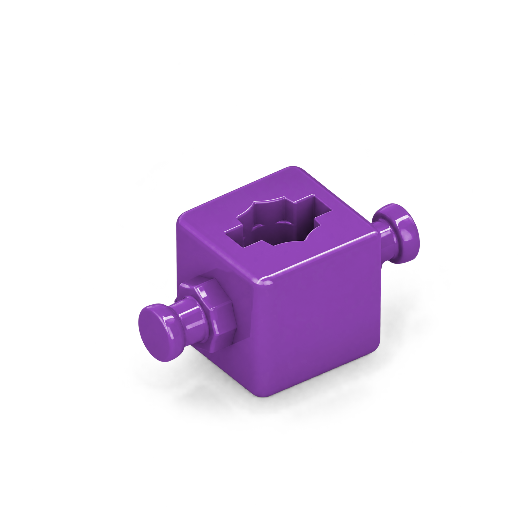 Engino Small Rod M-M piesa constructie negru mica