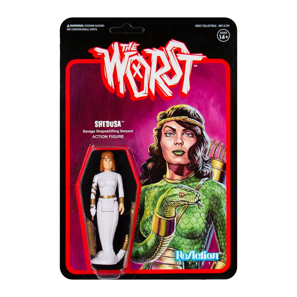 Super7 The Worst Snake Shedusa figurina 9,5 cm