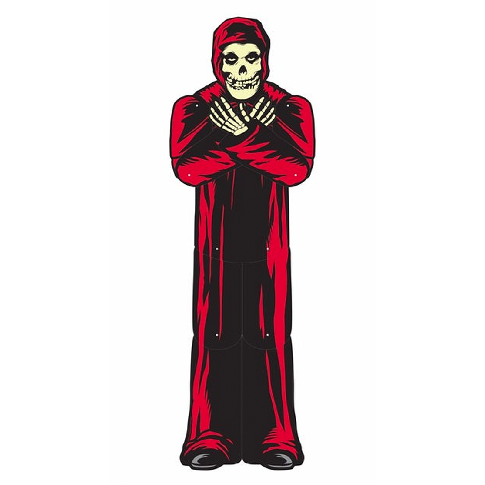 Misfits Paper People Red Fiend decoratiune fosforescenta 127cm