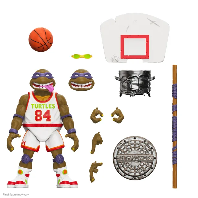 Super7 TMNT Ultimates Slam Dunkin Don figurină 18 cm