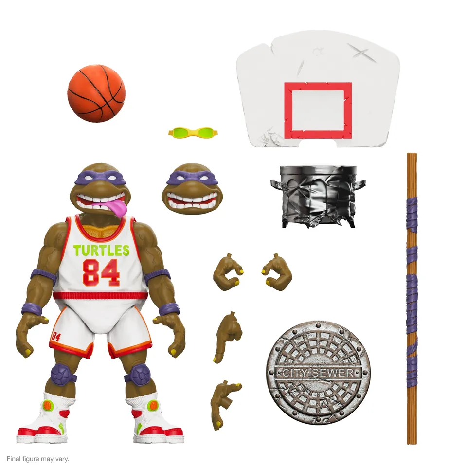 Super7 TMNT Ultimates Slam Dunkin Don figurină 18 cm