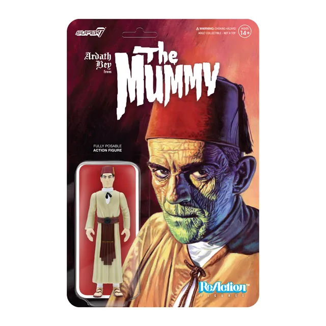 Super7 Universal Monsters ReAction Ardath Bey figurină 9,5 cm