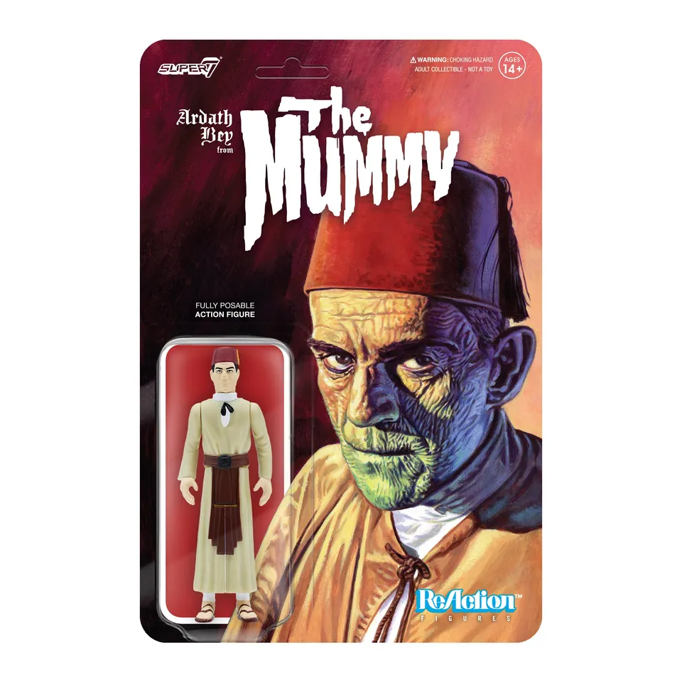 Super7 Universal Monsters ReAction Ardath Bey figurină 9,5 cm