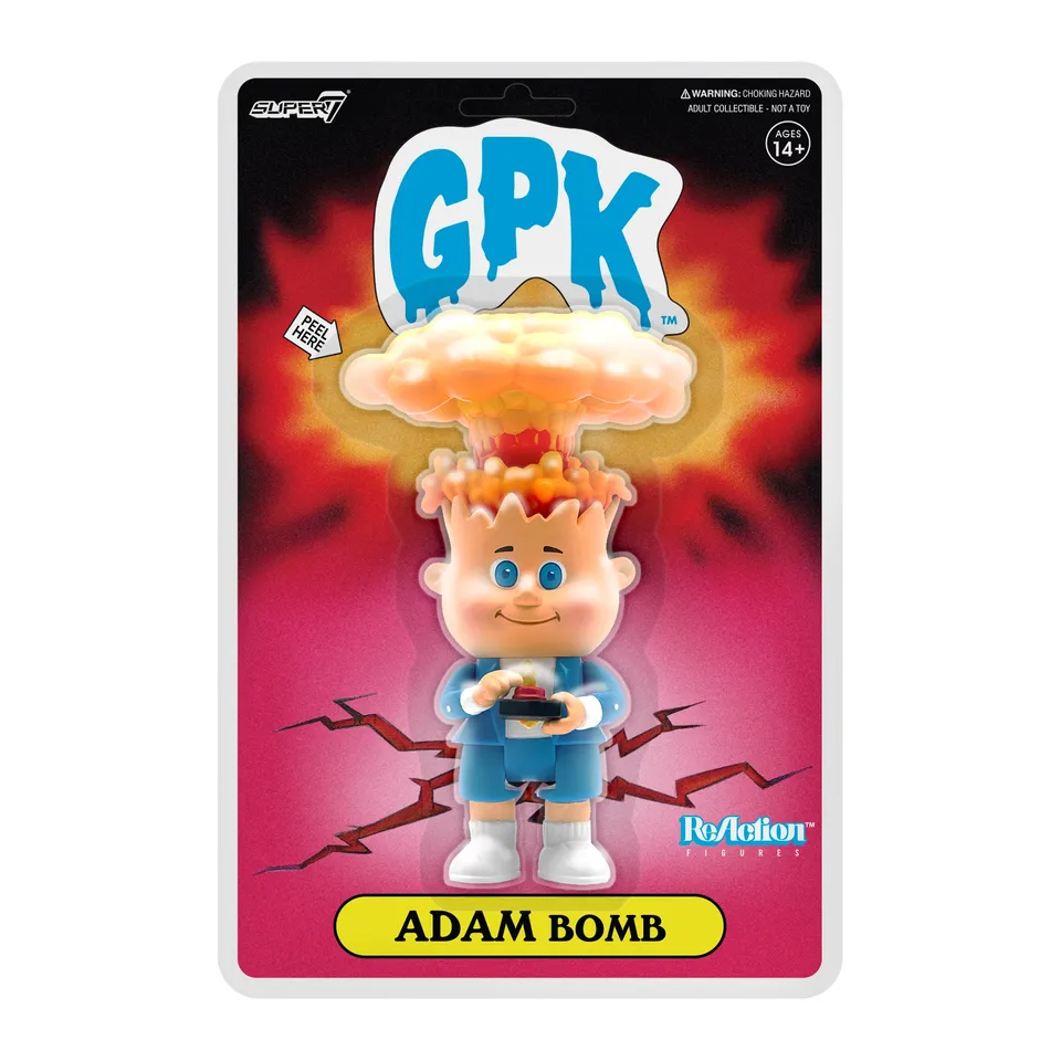 Super7 Garbage Pail Kids Adam Bomb figurină 9,5 cm