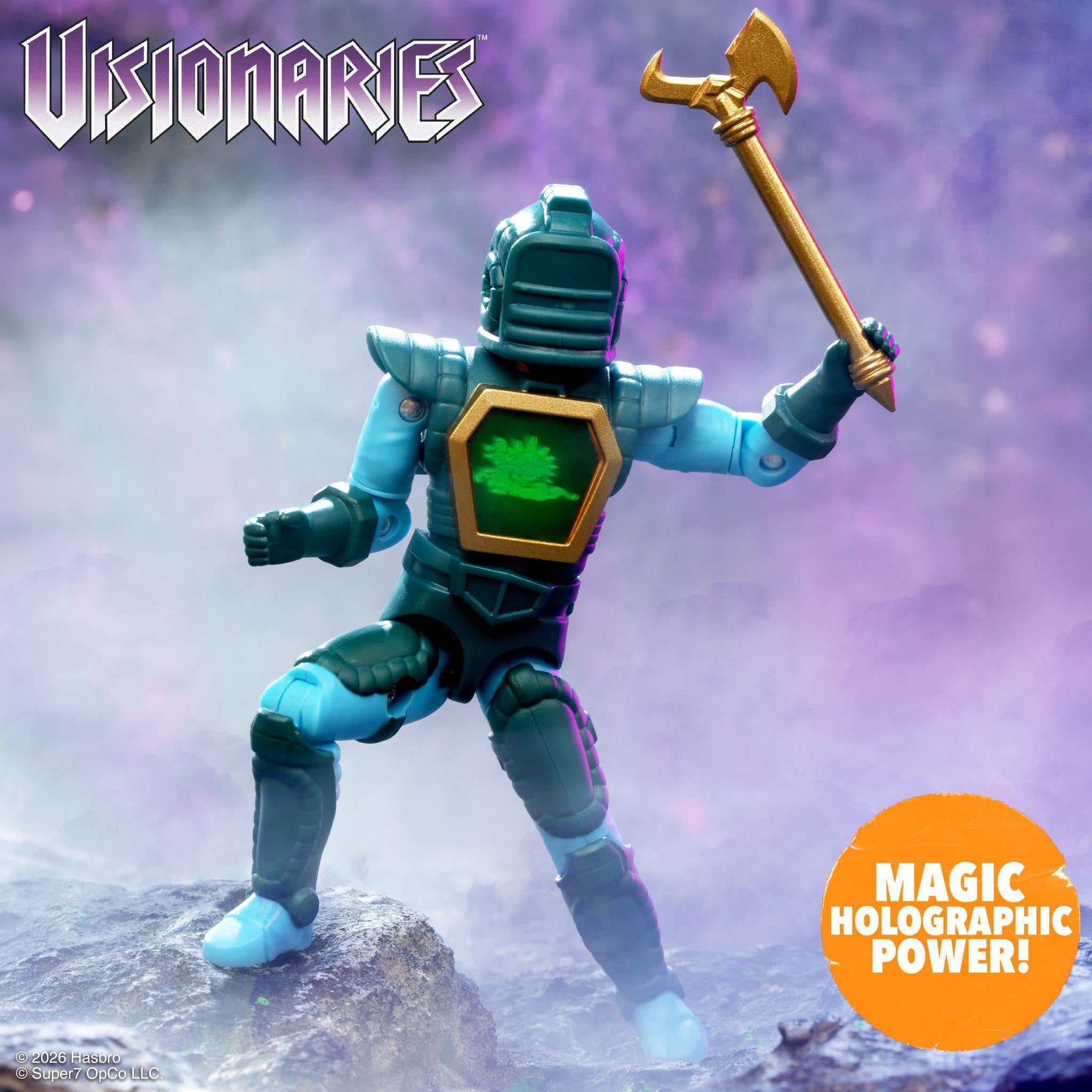 Super7 ReAction+ Visionaries Darkstorm figurina 4 inch