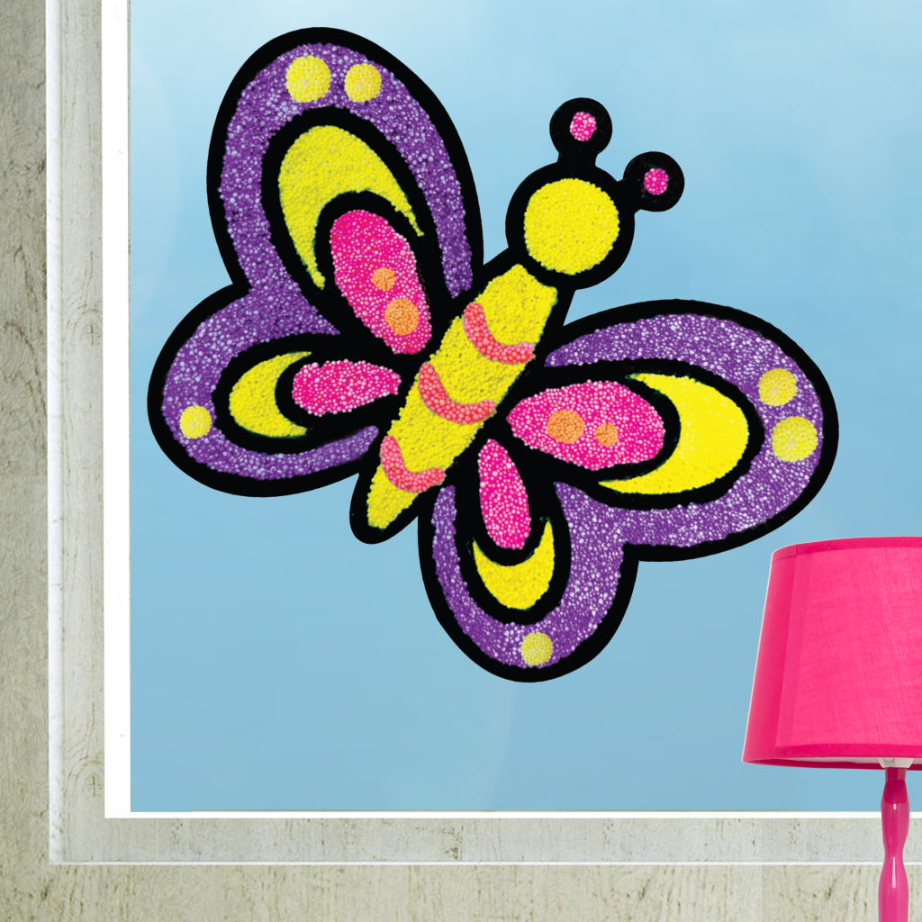 Imagimake Clay Stickers Butterfly set 6 stickere fluturi