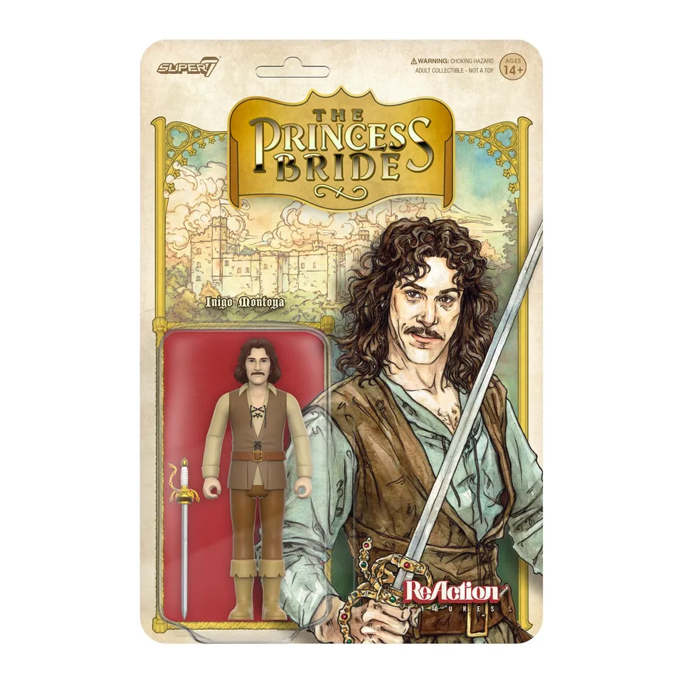 Super7 Princess Bride ReAction Inigo Montoya figurina 9,5 cm