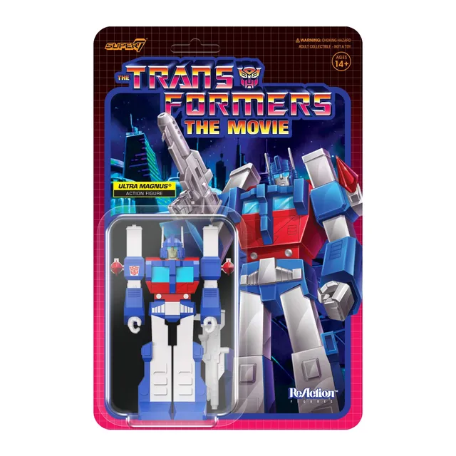 Super7 ReAction Wave 6 Ultra Magnus G1 figurina articulata