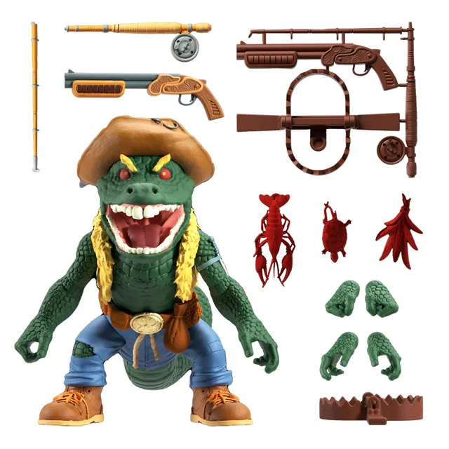 Super7 TMNT Ultimates Wave 5 Leatherhead figurina 18 cm