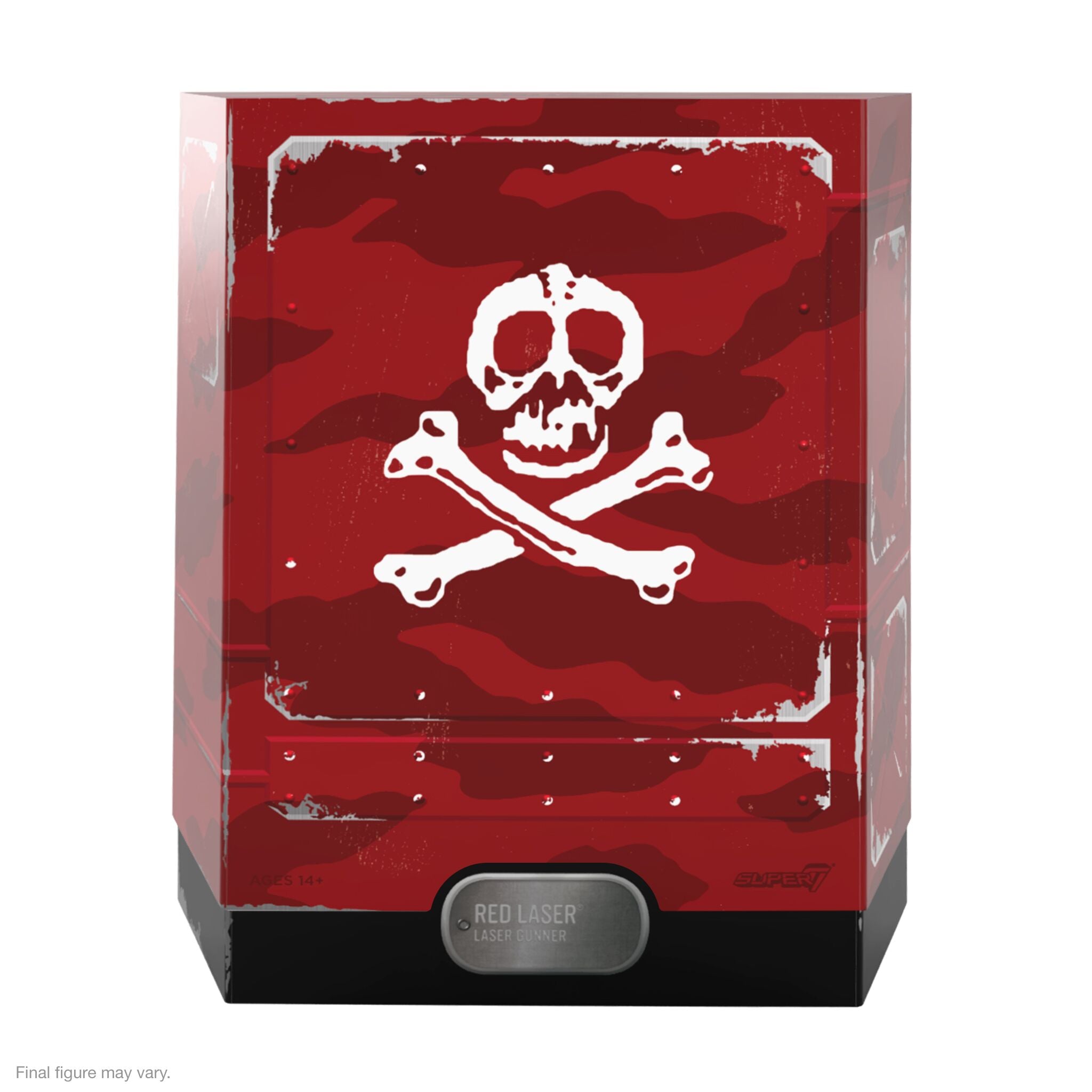 Super7 Ultimates Red Laser figurină 18 cm roșu