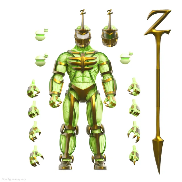 Super7 ULTIMATES Lord Zedd figurina Imperial Gold Glow 18 cm