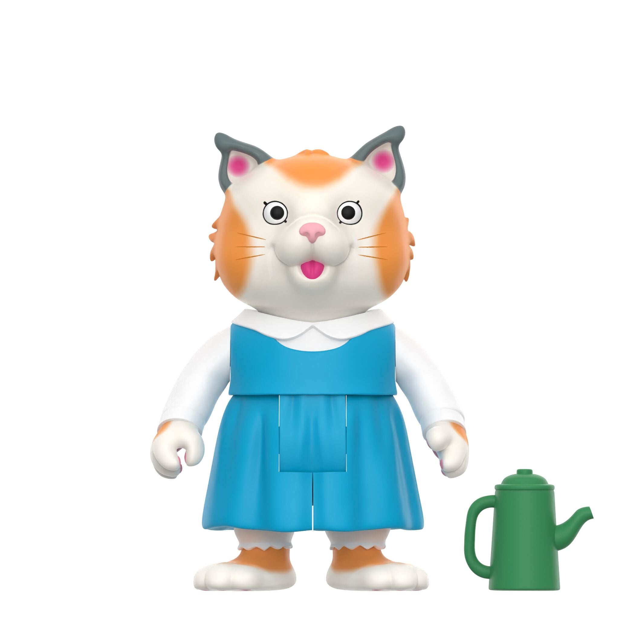 Super7 Richard Scarry Sally Cat figurina 9,5 cm cu cafetiera