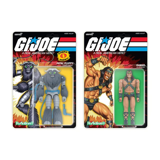 Super7 G.I. Joe ReAction+ Ramar Fatal Fluffy figurine