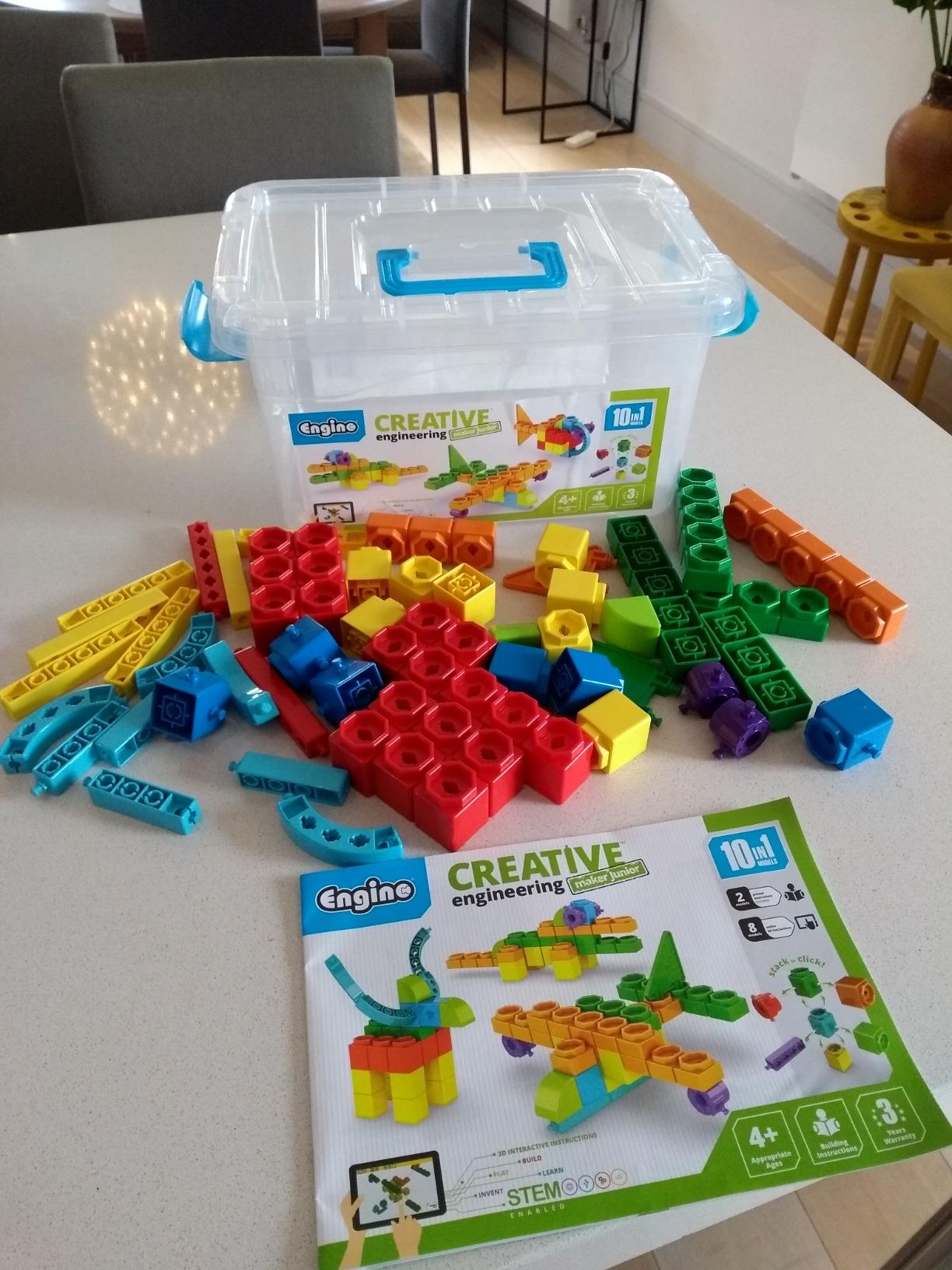 Engino Creative Engineering Maker Junior set constructie 10 modele