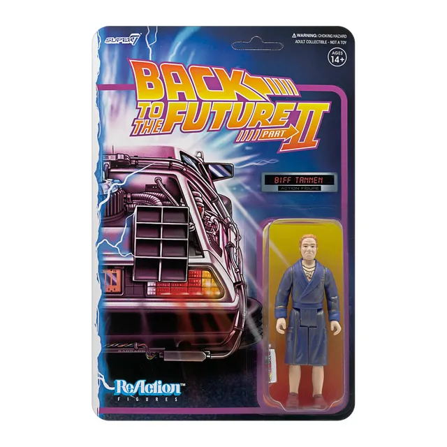 Super7 ReAction Biff Tannen Bathrobe figurina halat 9,5 cm