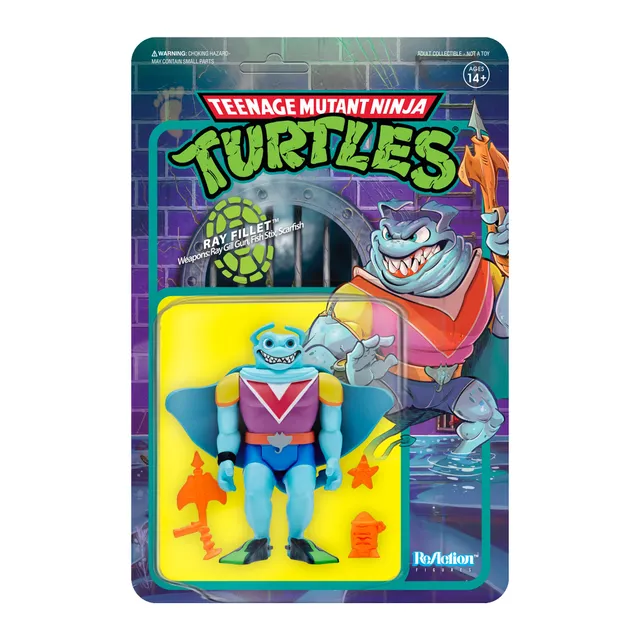 Super7 TMNT Wave 4 figurină Ray Fillet articulată