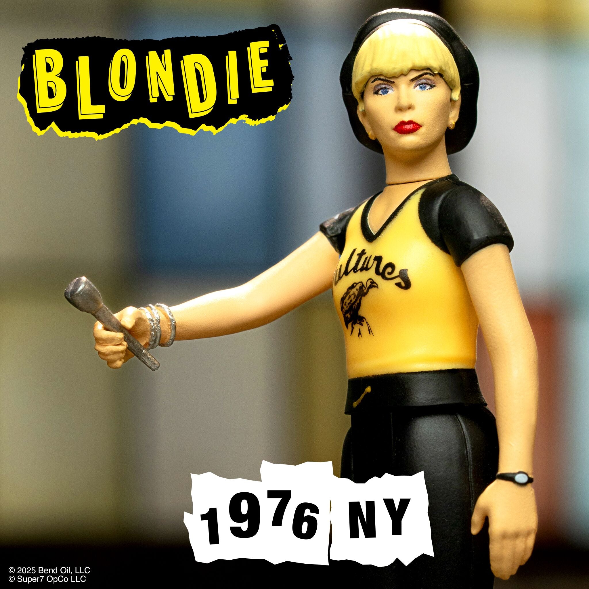 Super7 Blondie Debbie Harry figurina Vultures 9,5 cm