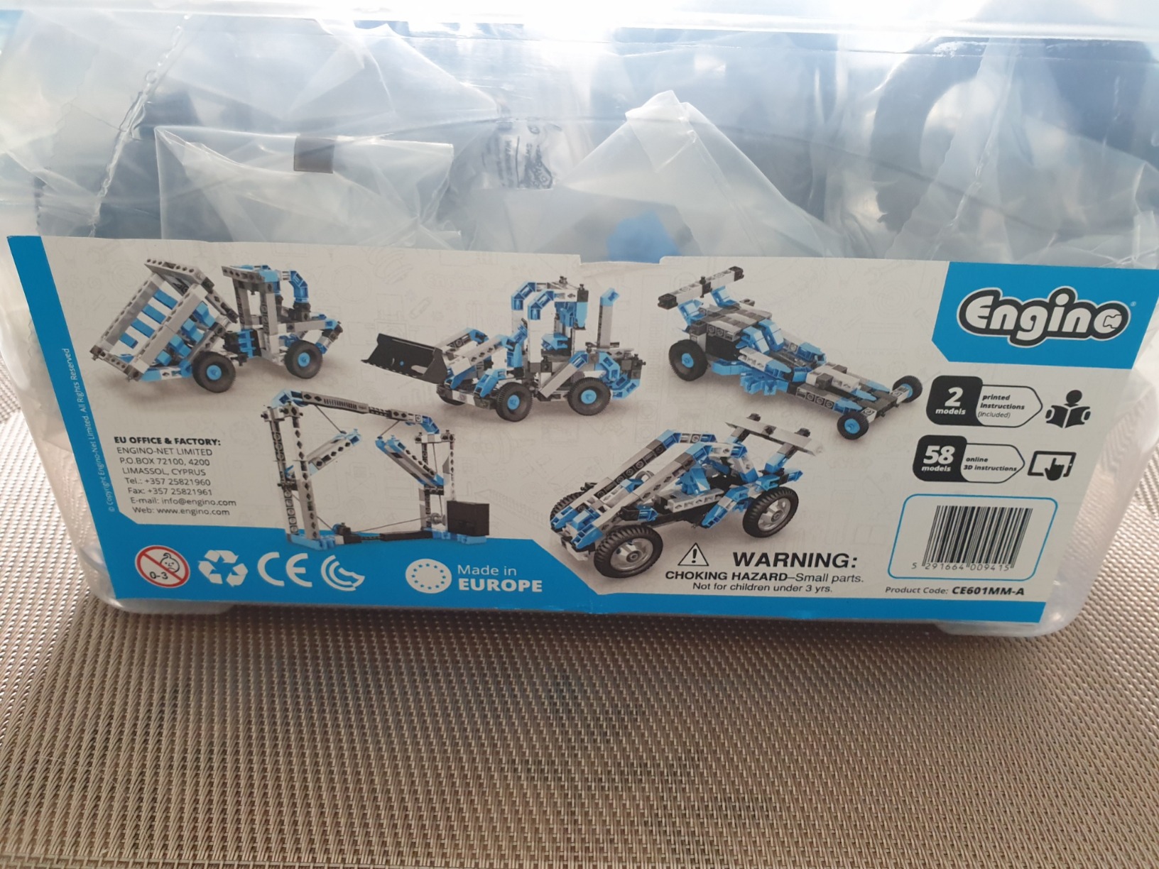 Engino Creative Maker Master 60in1 set constructie motorizat 8+ ani