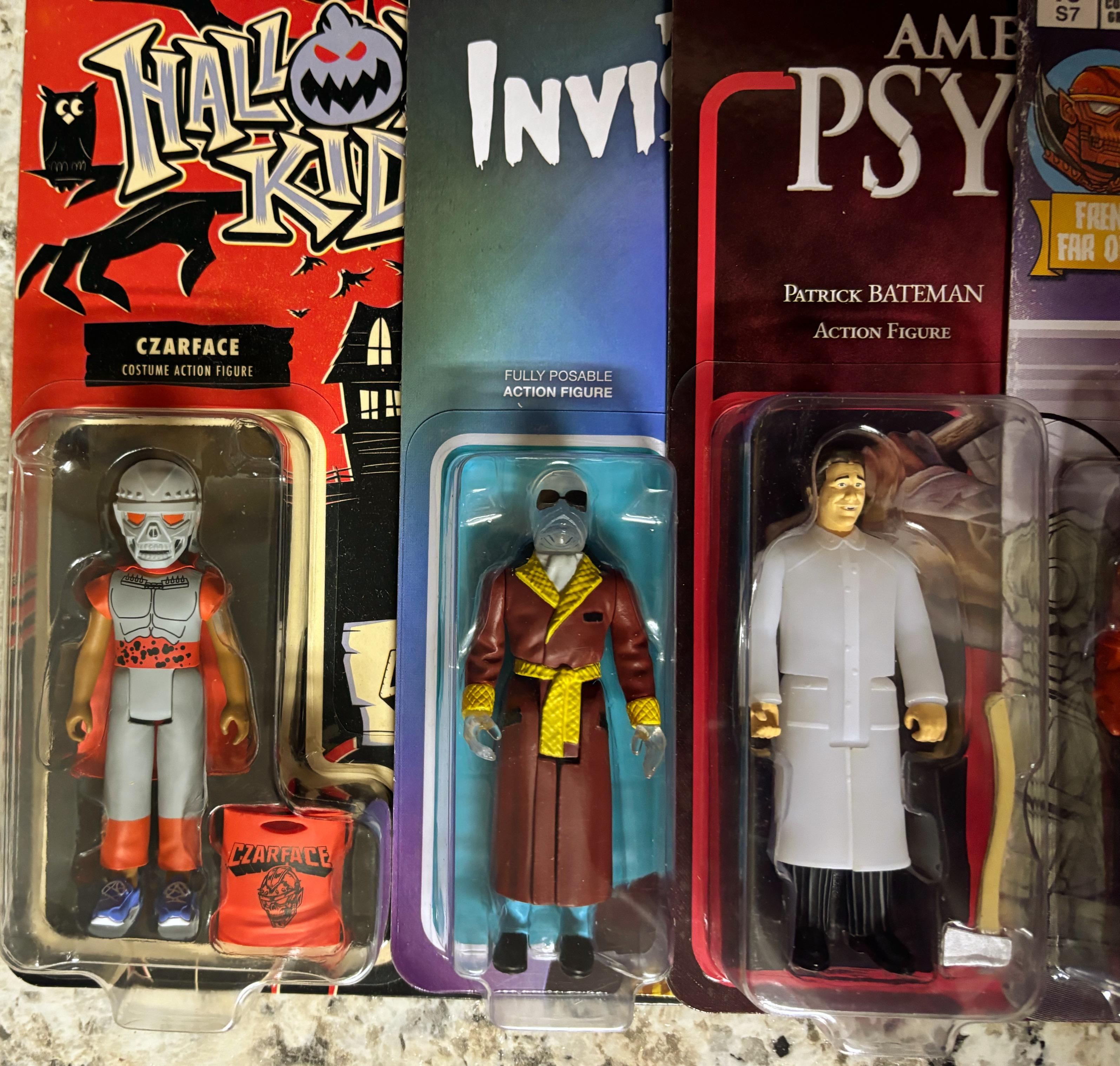 Super7 ReAction Invisible Man Clear figurina 9,5 cm horror