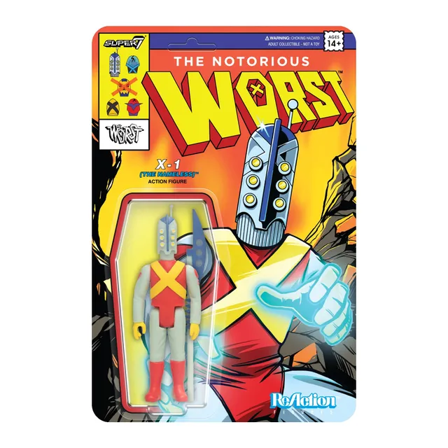 Super7 The Worst Wave 5 X1 figurina Mutant
