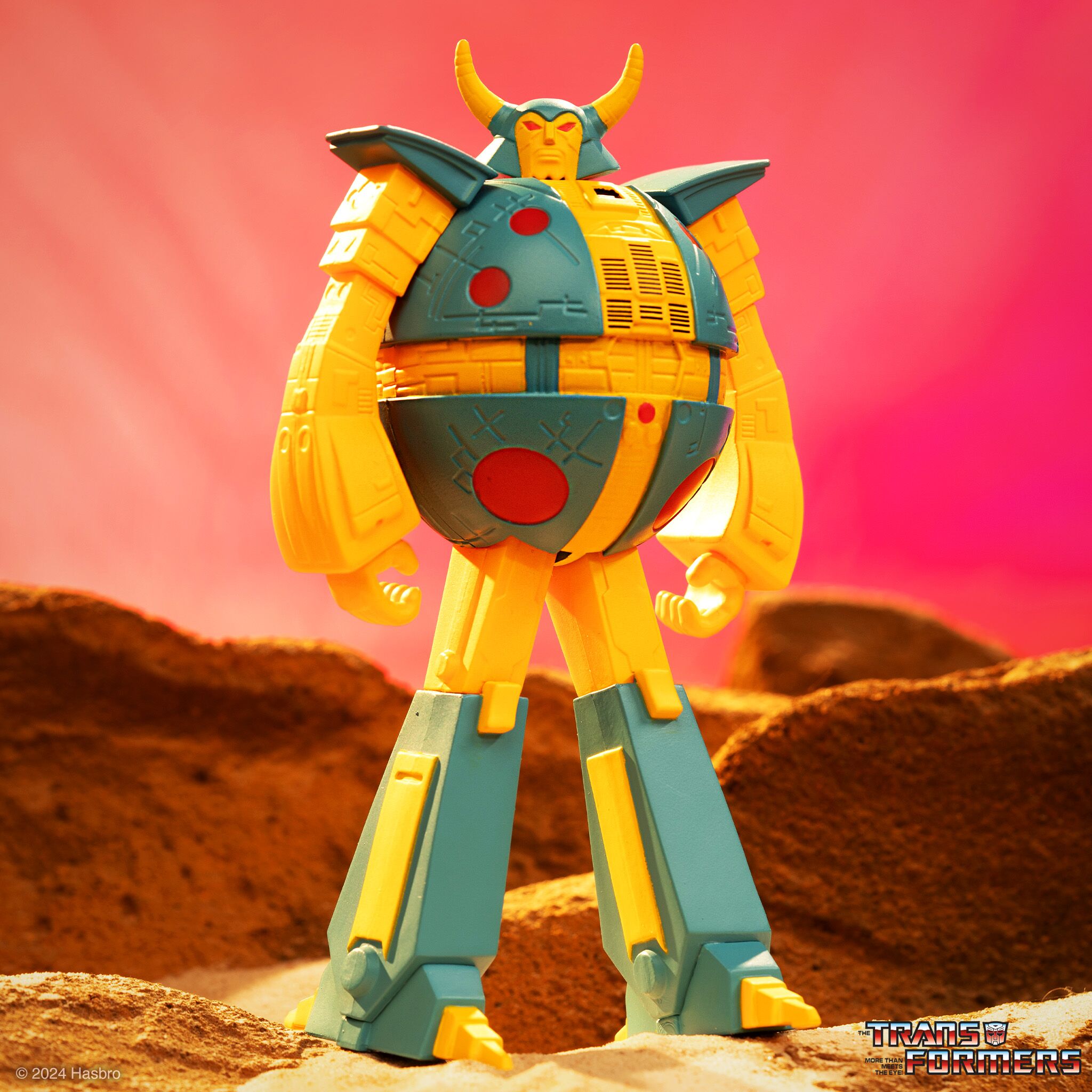 Super7 Transformers Unicron Yellow figurina ReAction