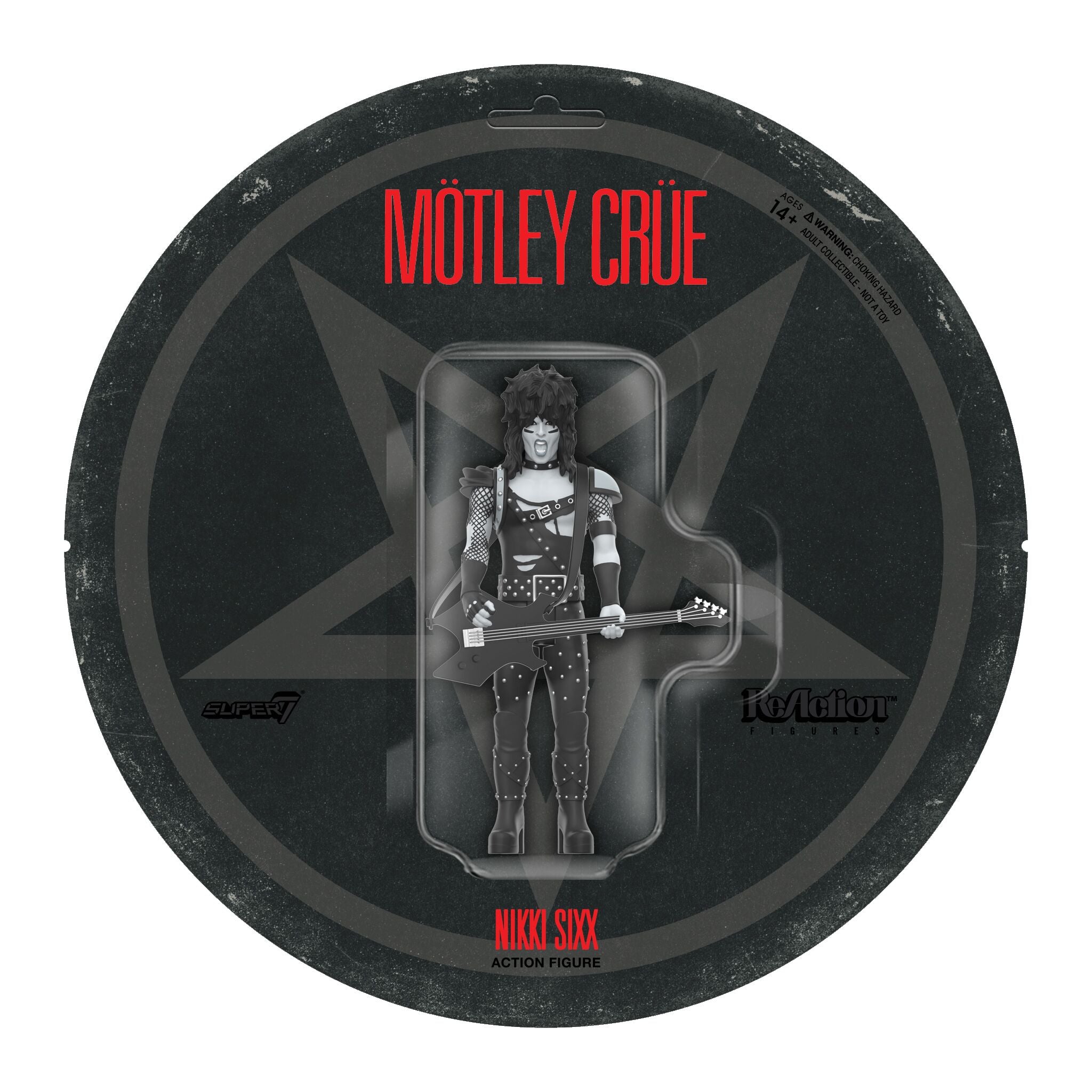 Super7 Motley Crue ReAction Shout At The Devil set 4 figurine