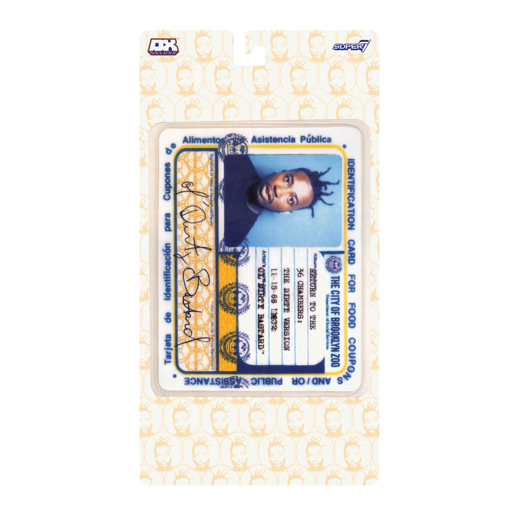 Super7 Deluxe Ol Dirty Bastard ODB figurina 18cm microfon