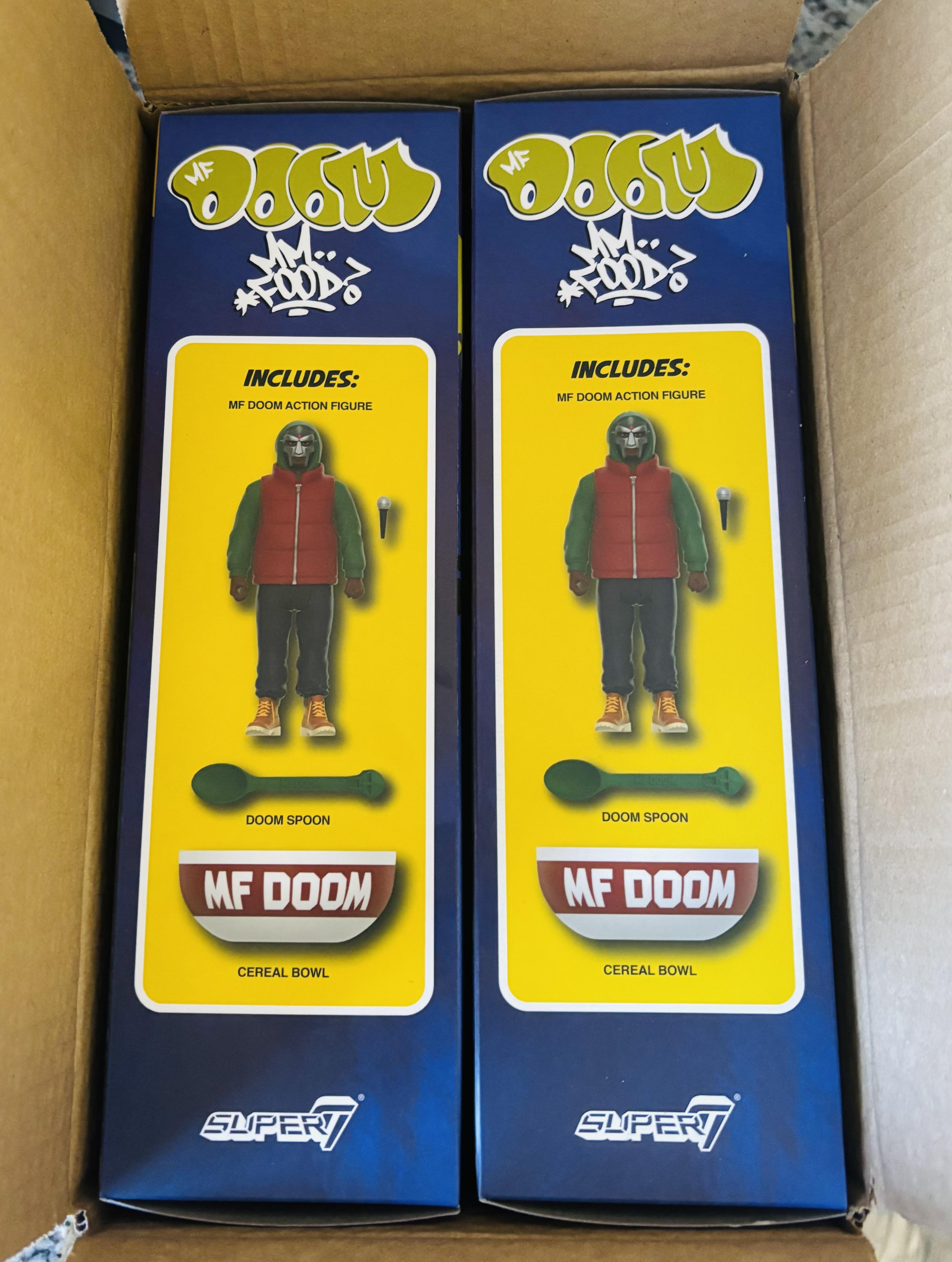Super7 ReAction MF DOOM Mm Food figurina bol cereale