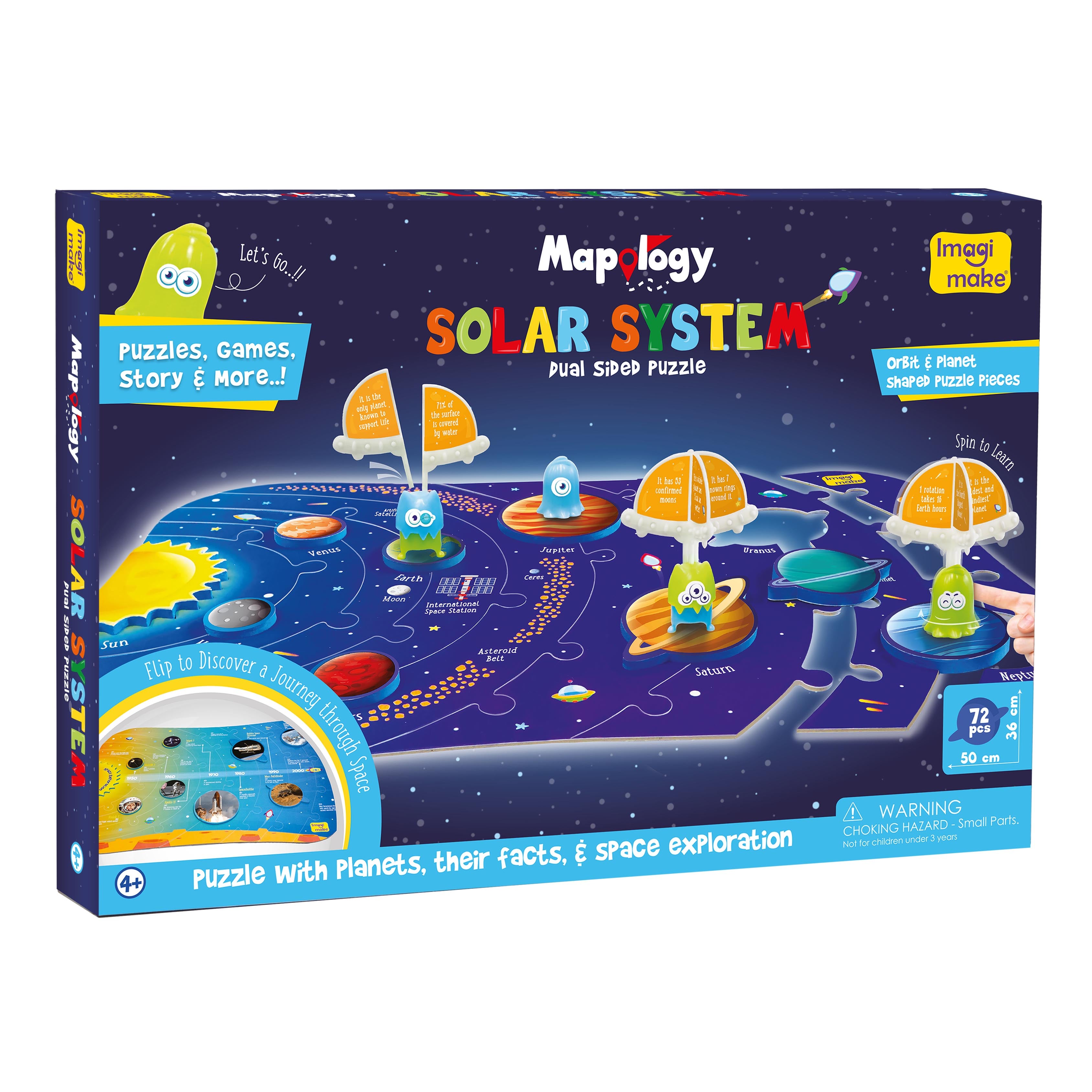 Imagimake Mapology Ultimate Combo set puzzle 4 in 1