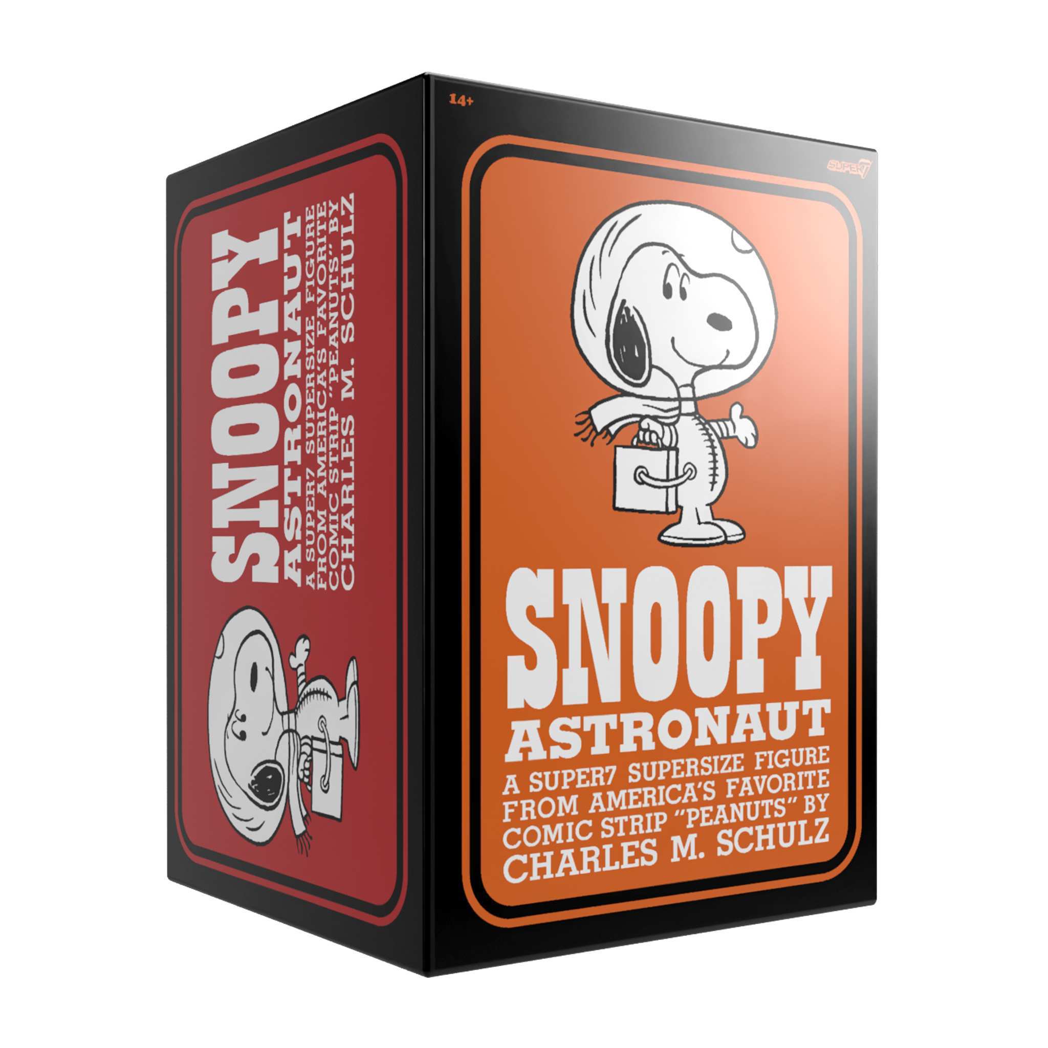 Super7 Peanuts SuperSize Snoopy figurina costum portocaliu 15