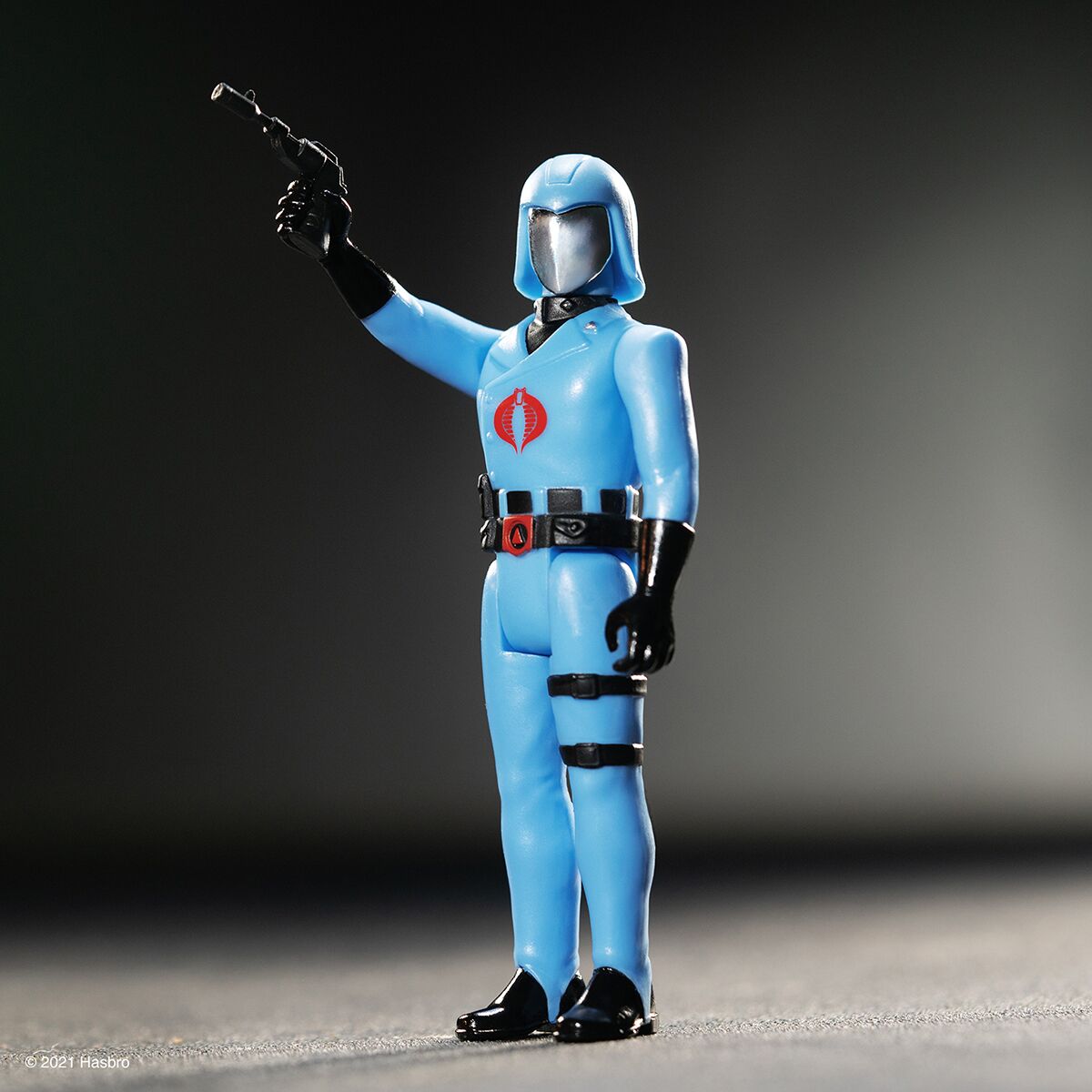 Super7 G.I. Joe Cobra Commander Vac Metal figurina 9 cm