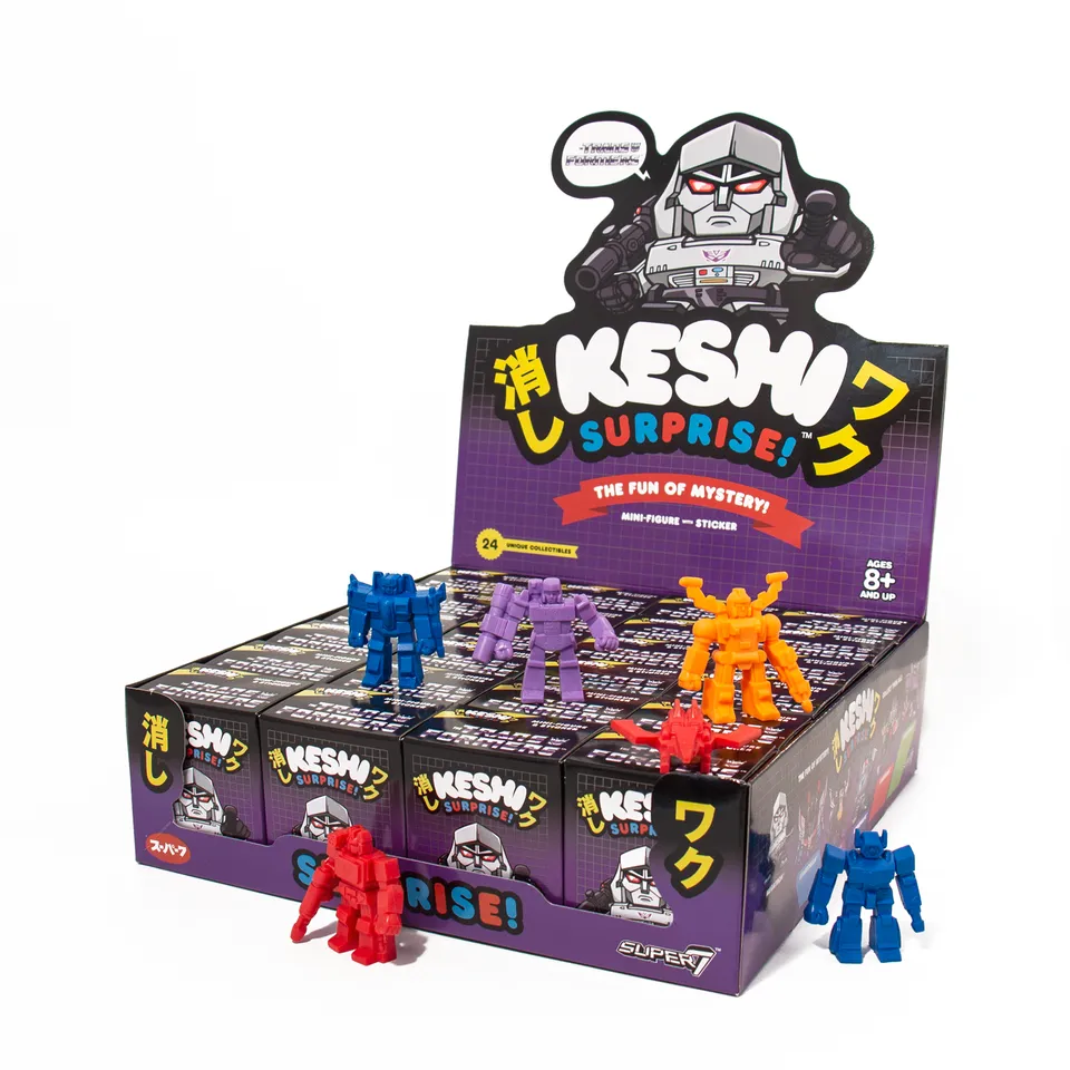Super7 Transformers Keshi Decepticons set 24 figurine oarbe