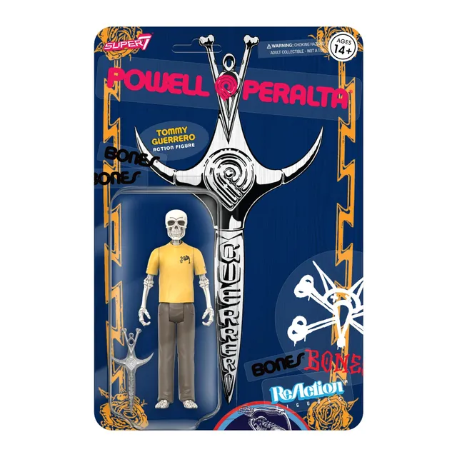 Super7 ReAction Tommy Guerrero V8 figurina 3,75 inch