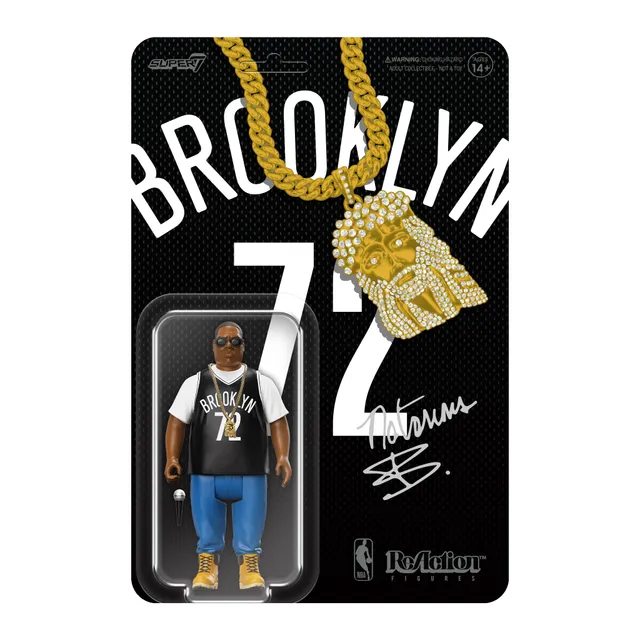 Super7 Notorious B.I.G. ReAction figurina Brooklyn Jersey