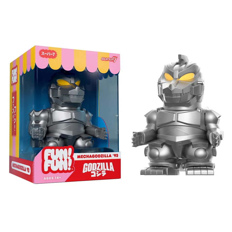 Super7 Toho Fun Fun MechaGodzilla 90s figurina vinil 12,5cm