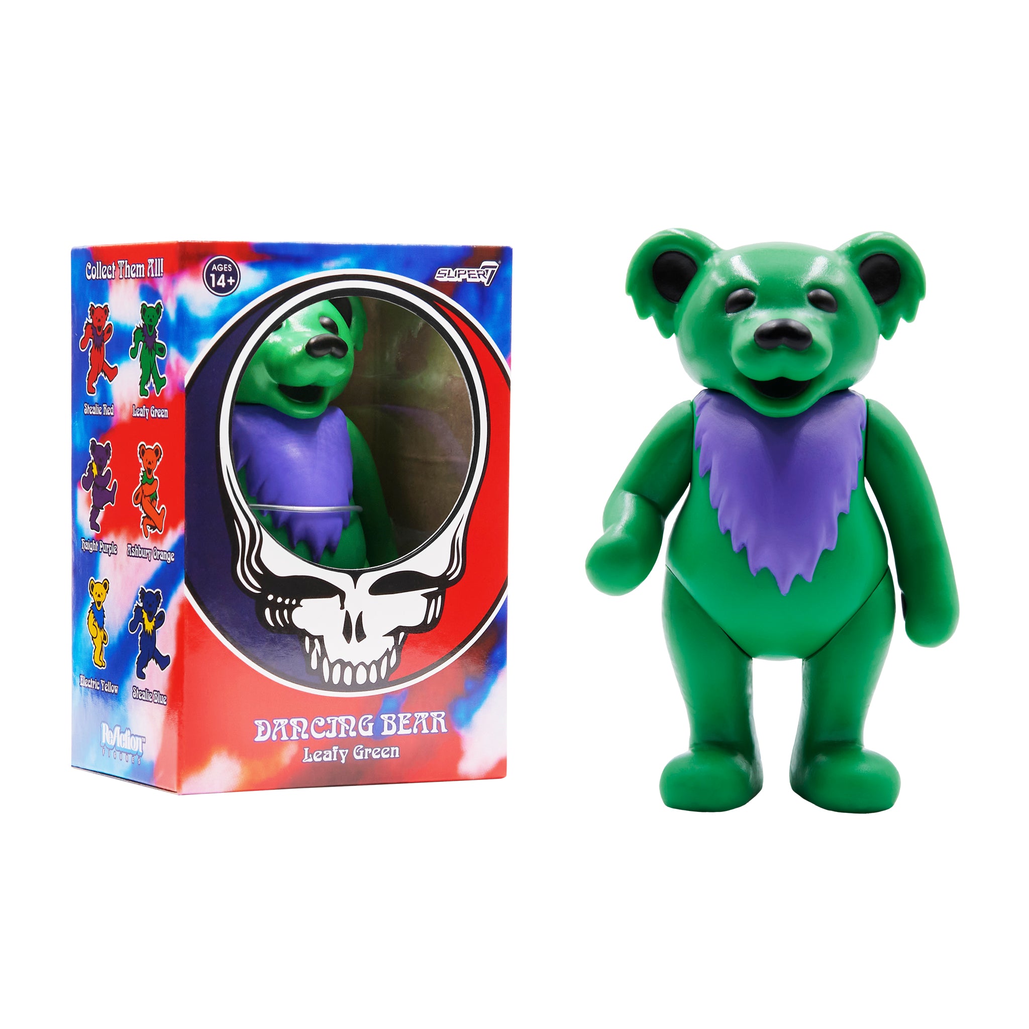 Super7 Grateful Dead Dancing Bears Figurine set 6 bucati