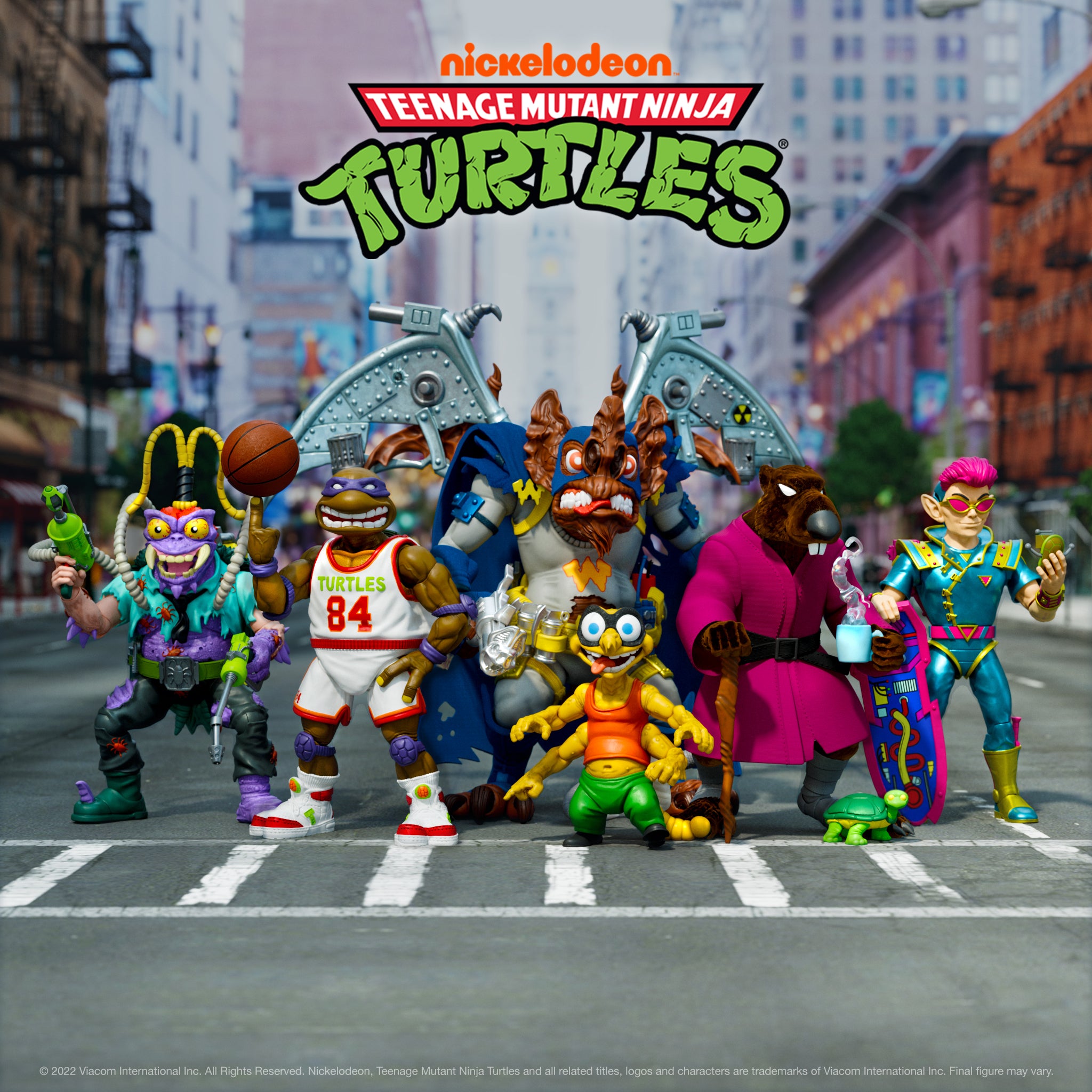 Super7 TMNT Ultimates Wave 9 set 6 figurine articulate deluxe