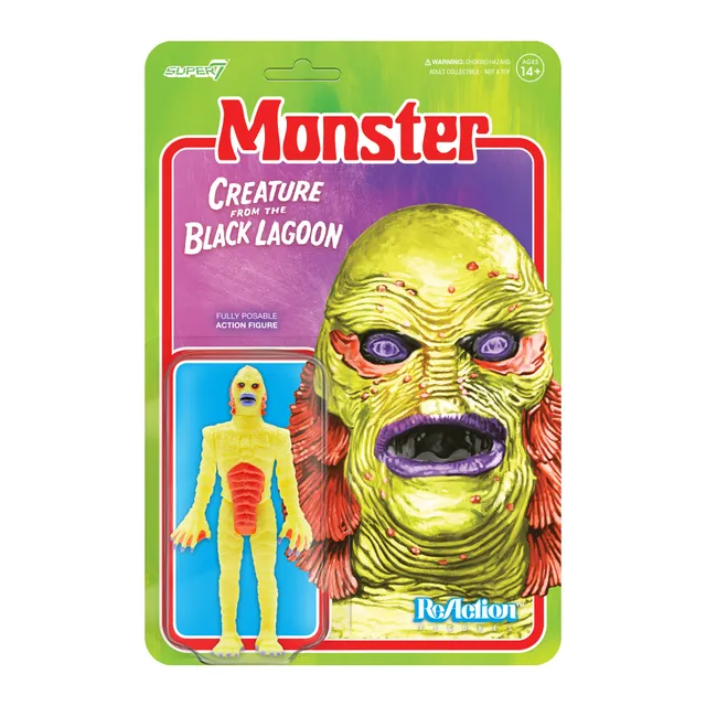 Super7 ReAction Creature Black Lagoon figurina Costume Colors