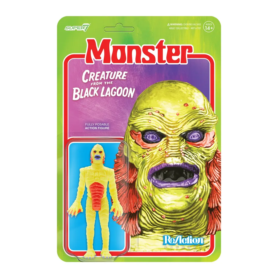 Super7 ReAction Creature Black Lagoon figurina Costume Colors