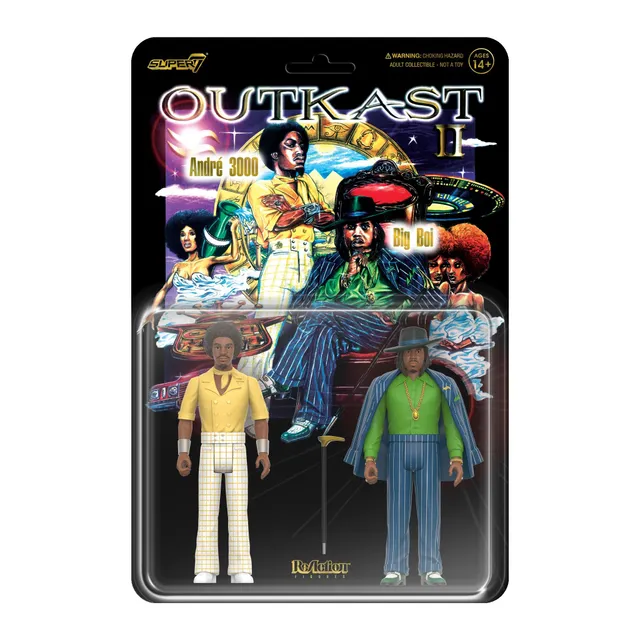 Super7 OutKast ReAction Aquemini figurine 9,5 cm set 2-pack