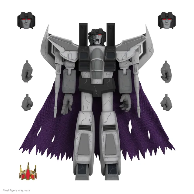 Super7 Ultimates Transformers King Starscream Fallen figurină 18cm