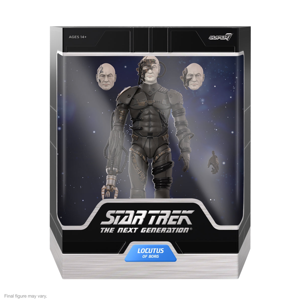 Super7 Ultimates W1 Star Trek Locutus Borg figurina 18 cm