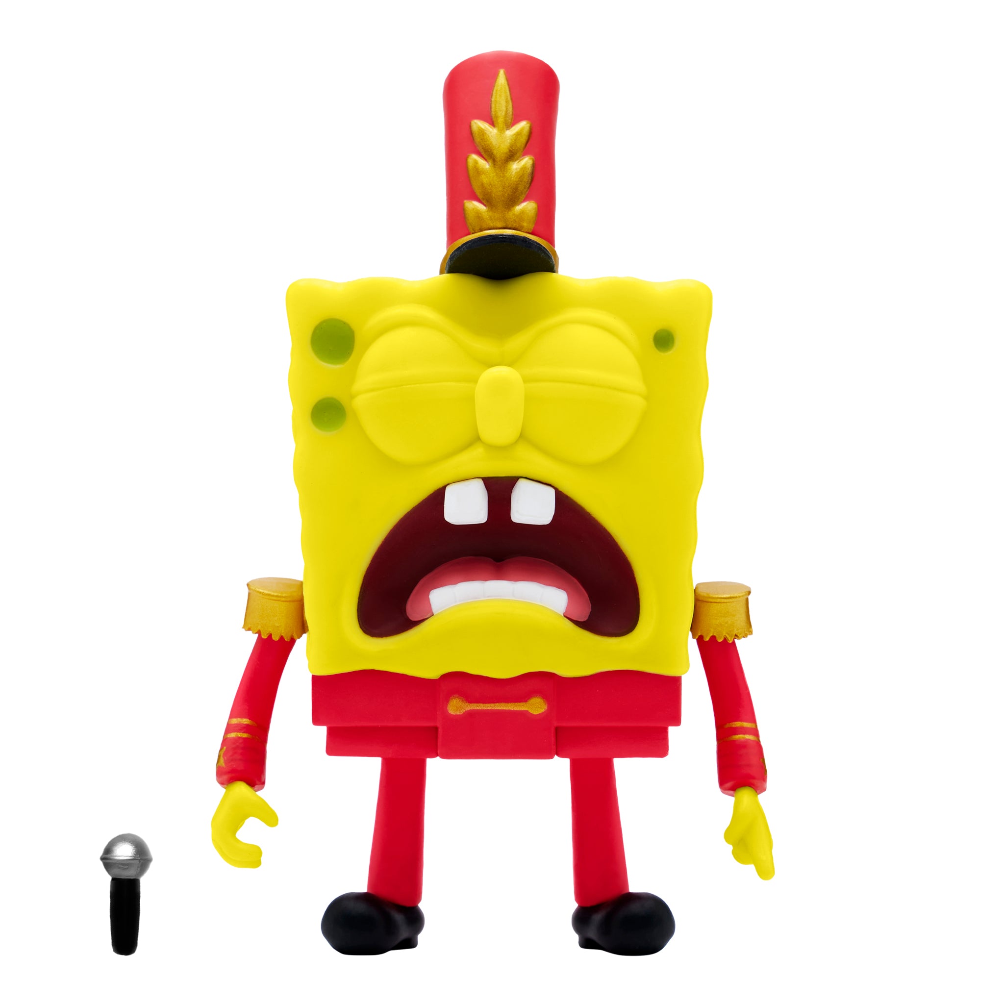 Super7 ReAction SpongeBob Band Geeks figurină cu microfon