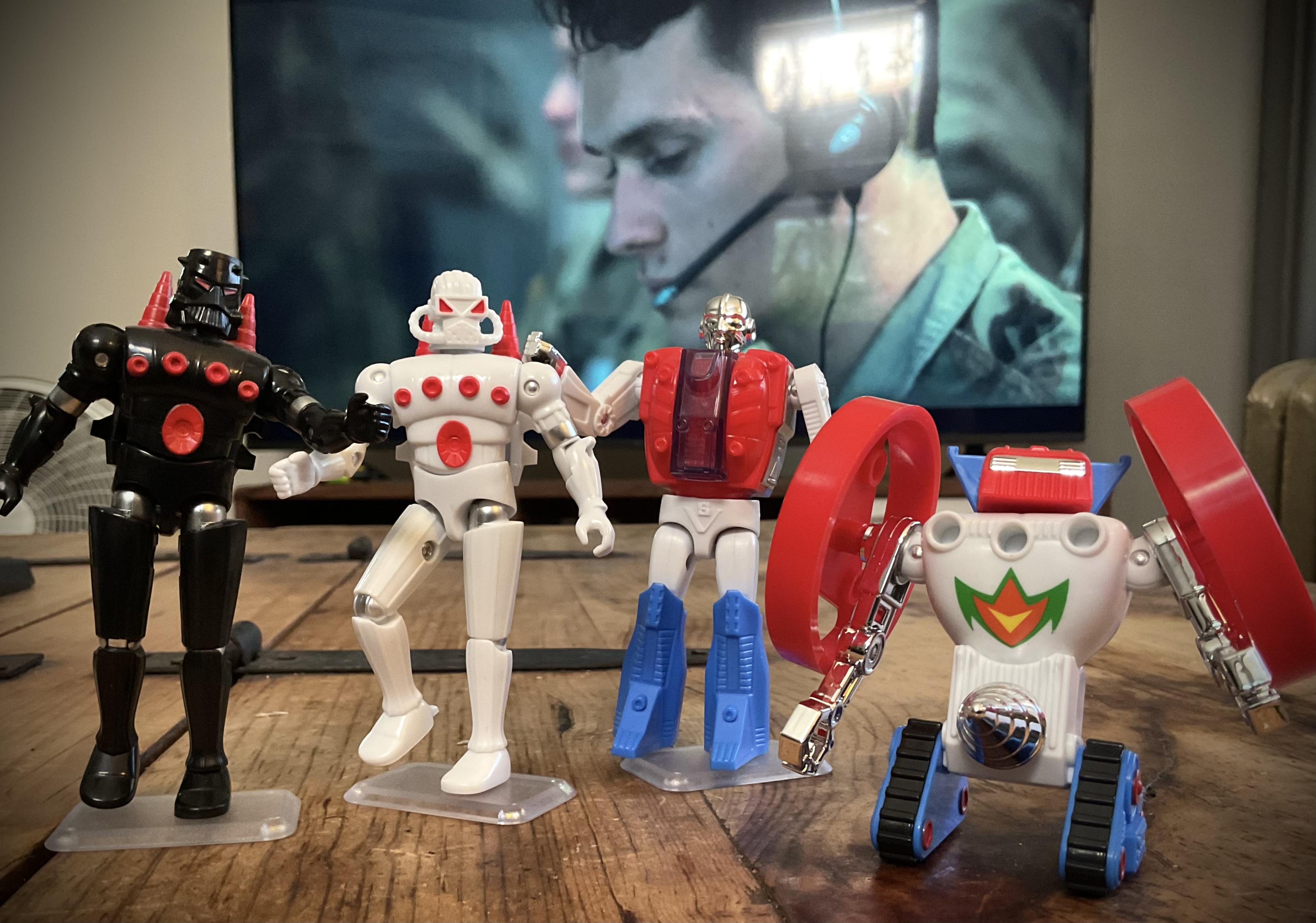 Super7 Micronauts Force Commander figurina cu jetpack