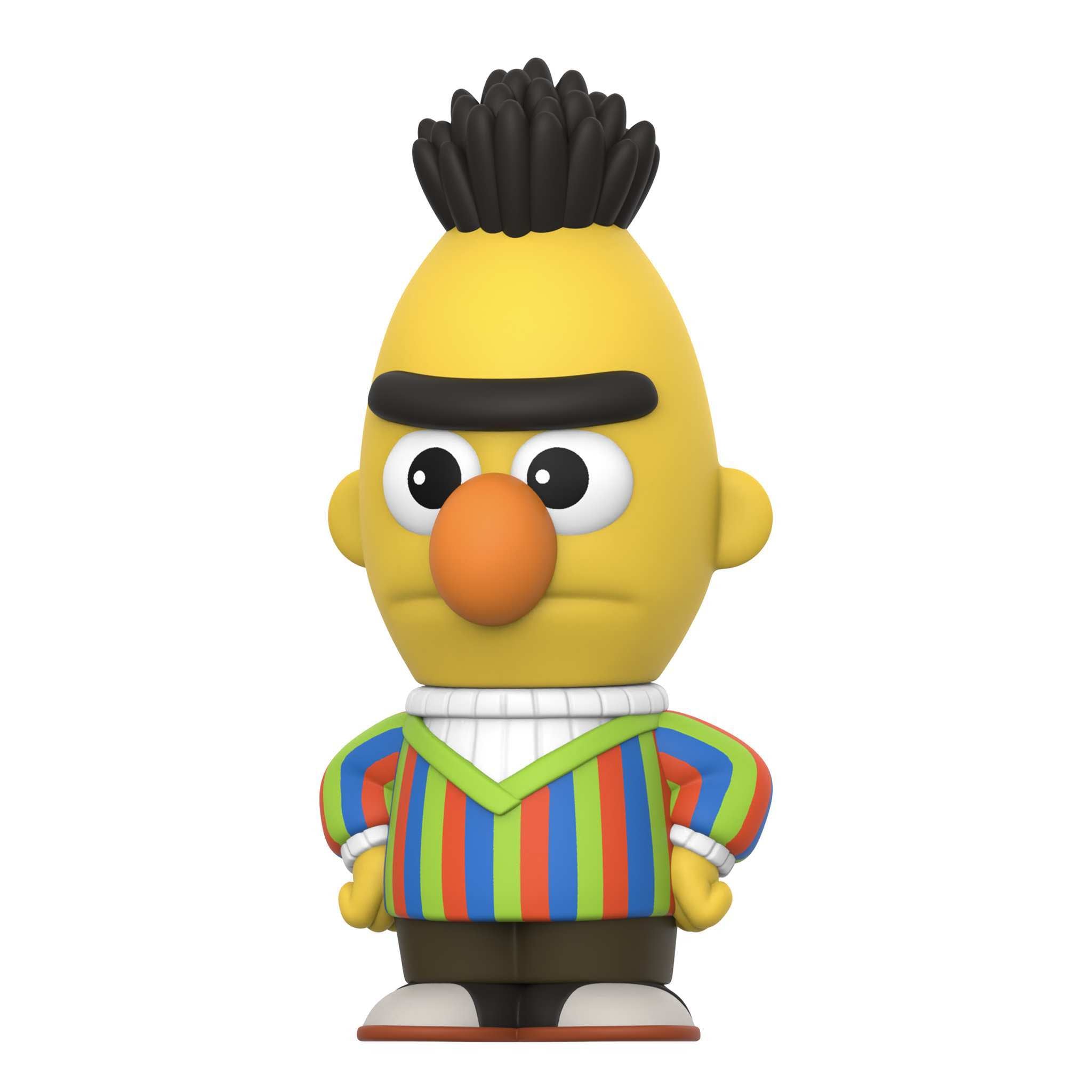 Super7 Sesame Street Fun Bert figurina vinil 5 inch moale