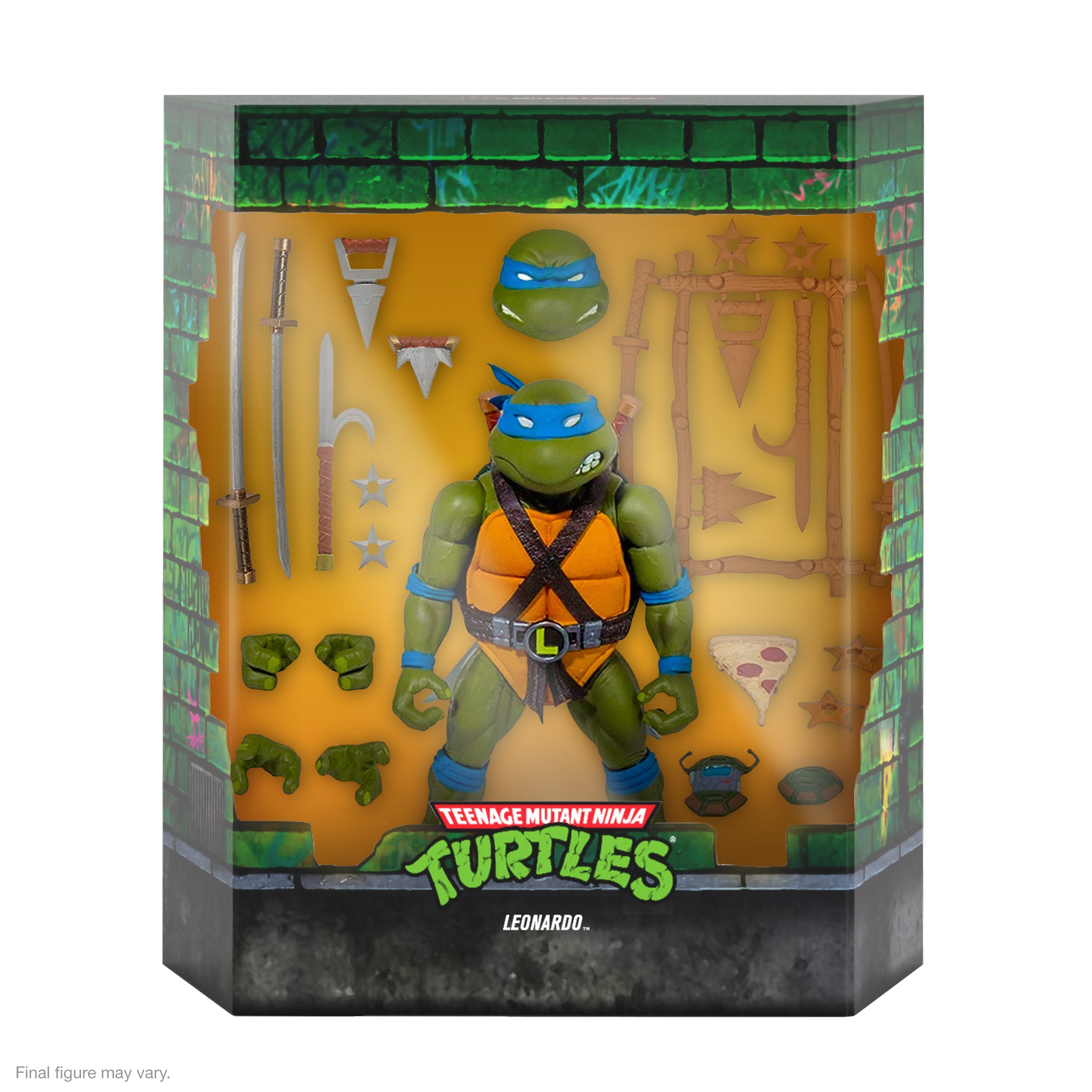 Super7 ULTIMATES Leonardo figurina articulata Wave 2