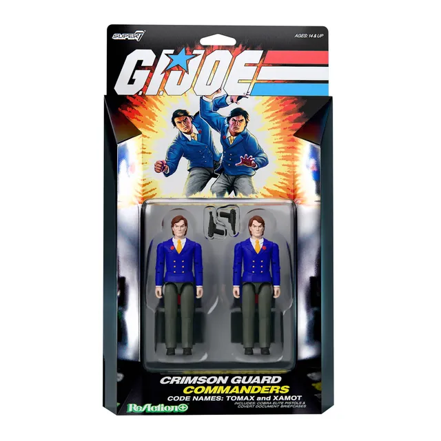 Super7 ReAction+ Tomax si Xamot figurine 2-pack